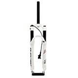 HSQMA 26 27.5 29 Inch Mountain Bike Suspension Fork Travel 100mm MTB Air Fork Damping Adjustable 1-1/8" Straight Bicycle Front Fork QR 9MM Remote Lockout (Color : White, Size : 26'')