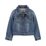 Toddler Girls Favorite Denim Jacket 5T OshKosh B'gosh Spring Blue Indigo