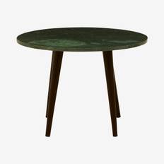 Vasco Side Table - Green - Iron / Marble by Fifty Five South