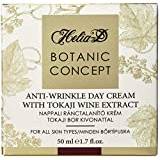 Botanic Concept Natural & Organic Anti-Wrinkle Day Cream w/ UVA/UVB Protection - Skin Stays Hydrated & Free From Wrinkles - Shea Butter, Ice Wine Extract, ProVitamin B5, Vitamin-E & Vin-UpLift