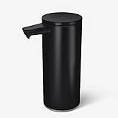 simplehuman 255ml Non Contact Pump Liquid Soap Dispenser with Rechargeable Sensor Matte Black