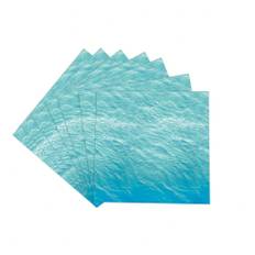SHEIN pcs  Ocean Waves Water Ripple Party Supplies Including Paper Cups Paper Plates Napkins Knives Forks Spoons And Tablecloth For Kids And Adults Party De