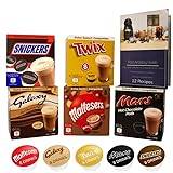 Mars Hot Chocolate Pods - Dolce Gusto Compatible Pods - Galaxy, Mars, Twix, Milky Way & Maltesers - 40 Pods (8 x 5)