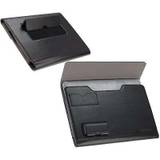 Broonel black leather folio case for sgin laptop 17 inch