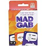 Mattel Games MAD GAB Card Game of Verbal Puzzle Phrases, Gift for Players Ages 12 Years & Olderâ€‹â€‹â€‹