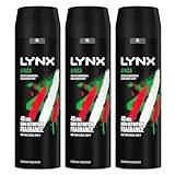 Lynx Africa Bodyspray Deodorant Aerosol 48h fresh to finish your style 200 ml