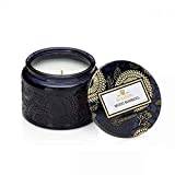 Voluspa Moso Bamboo Japonica Limited Edition Petit Embossed Glass Jar Scented Candle