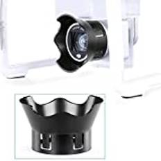 Fotga Rose Petal Lens Hood Flower Lens Hood For DJI Phantom Professional 3 Standard and Extended Made of ABS Plastic Black