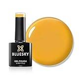 Bluesky Gel Nail Polish 10ml, Uncovered - AW2321, Yellow Soak-Off Gel Polish for Manicure, Professional, Salon& Home Use, Long Lasting, Chip Resistant, Requires Curing Under UV/LED Lamp
