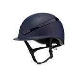 Charles Owen Luna Wide Peak Helmet & Free Headband - Navy M