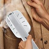 Travel Iron, Portable Mini Ironing Machine, 180°rotatable Handheld Steam Iron, Foldable Travel Garment for Fabric Clothes, Good for Dress Shirt Travel College Dorm Travel Gifts, Multicolour