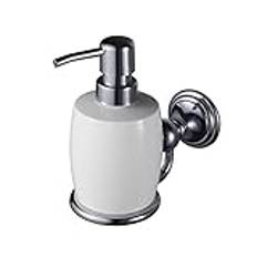 Haceka Allure 1126182 Zinc Alloy Soap Dispenser, Silver