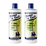 Mane 'n Tail Herbal Gro Shampoo and Conditioner Twin Pack, Nourishes and Strengthens, Olive Oil and Keratin, 355 ml (Pack of 1)