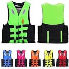 Lifejacket For Adults Flood Prevention Lifejacket Marine Work Lifejacket Marine Adult Lifejacket Buoyancy Aids For Adults,green,XL