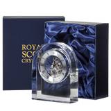 Royal Scot Crystal Contemporary Clock