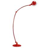 Jielde Loft Curve 2 arm floor lamp - Red, Gloss - Floor Lighting Red Designer Floor Lamp