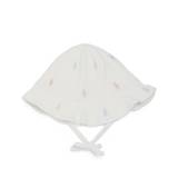 Ralph Lauren Kids Cotton Bucket Hat (12-24 Months) - white - 3-9