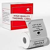 Phomemo M120 Transparent Label Paper, Multifunctional Self-Adhesive Thermal Label 40X60mm Transparent Label for M120/M110/M200/M220/M221 Label Printer,130 Labels/Roll