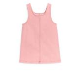 Sleeveless Denim Dress - Pink - 128