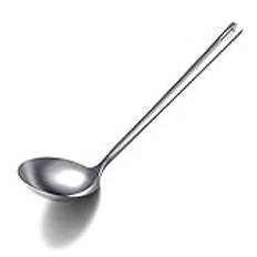 Berglander Stainless Steel Ladle, Soup Ladle, Cooking Ladle, Kitchen Ladle, Metal Soup Spoon For Cooking Non-Stick And Heat Resistant, Dishwasher Safe, Easy to Clean