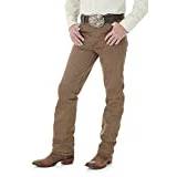 Wrangler Men's Cowboy Cut Slim Fit Jean, Black Whiskey, 34W x 30L