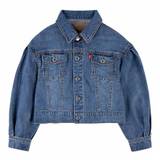 Girl Teen Blue Cotton Denim Jacket