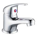 Moods Thormaby Deck Mounted Chrome Cloakroom Basin Mixer Tap with Waste