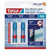 tesa Adhesive Nail for Canvas,Tile and Metal Height Adjustable Self Adhesive Nail for Canvas and Photo Frames,Adhesive Strength 2kg per Nail,Can be Removed Without Leaving Any Residue