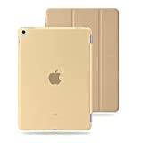 iPad Pro 9.7 Case Cover Inch Smart, Ultra Stand Case Shell with Translucent Frosted Back Cover, for Apple iPad Pro 9.7 Model A1673 A1674 A1675 (2016) (Gold)