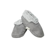 Baa Baby Lambskin Booties (Grey) - 0-6m