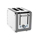 Architect 2 Slot Grey & Stainless Steel Toaster