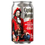 Captain Morgan Spiced Rum And Cola 330Ml