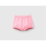 Benetton, Stretch Cotton Shorts, size 3-6, Pink, Kids