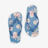 FLIP FLOP JNR Girls Beach Sandals Blue Floral