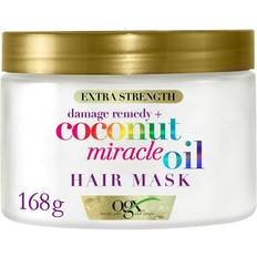 Ogx coconut miracle oil hair mask for damaged hair, extra strength, 168