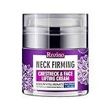 Neck Tightening Cream | Lifting Moisturizing Hydrating Neck Cream Tightening Lotion | Neck Skin Care Non-Greasy Firming Lotion For Mixed Dry Sensitive Skin, Restore Skin Elasticity Zurego