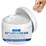 Urea 40% Foot Cream For Cracked Heels And Dry Skin,Urea Cream for Feet with Hyaluronic Acid,Maximum Strength for Hand, Foot and Body Care,Natural Moisturizes Nourishes Softens Dry, Rough Skin