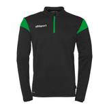 Uhlsport Squad 27 Half Zip Sweatshirt Black 128 cm Boy