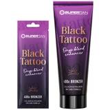 Supertan black tattoo 400x bronzer sunbed tanning lotion cream