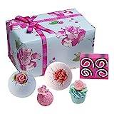 Bomb Cosmetics What in Carnation Handmade Wrapped Bath & Body Gift Pack, Contains 5-Pieces, 500g