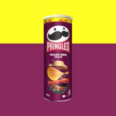 1x Pringles Texas BBQ Sauce Crisps Can 165g