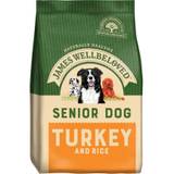 James Wellbeloved Senior Dry Dog Food Turkey & Rice - 15kg (x2 bags)