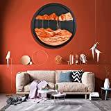 Dynamic Sand Picture,Ocean for 3D Wall Decoration,Wall Sculptures Wall Ornaments Wall Art Wall Hanging Decor,Moving Sand Art Picture,Scenery Art Gift/D/12Inch/a/12Inch