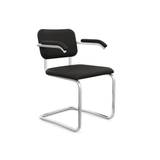 Knoll Cesca Relax Chair with Arms - Fully Upholstered - Kvadrat Hallingdal