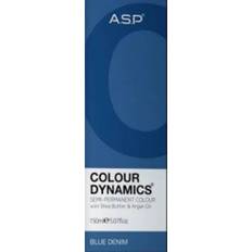 2 x blue denim asp dynamics semi-permanent hair colour shea butter argan oil