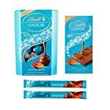 Lindt Salted Caramel Chocolate Bundle with Lindt Chocolate Truffles Box 200g, Bar 100g and 2x Treat Bars 38g