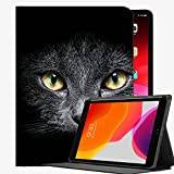 For iPad Air2 9.7 inch Case Cover,Cat Muzzle Eyes Black Background Case Slim Shell Cover For iPad iPad Air2 9.7 inch