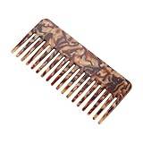 Didiseaon 1pc Hair Comb Tortoise Comb Detangling Styling Comb No Handle Teeth Comb Wide Tooth Comb for Wet Hair Detangling Hair Brush Hairdressing Comb Women's Large Body Wash Plate Vinegar