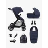 Silver Cross Reef Pushchair, First Bed Folding Carrycot & Accessories Universal Ultimate Pack Bundle