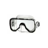 IST Lyra Kid's Single Lens Mask for Scuba Diving and Snorkel - Yellow/Clear